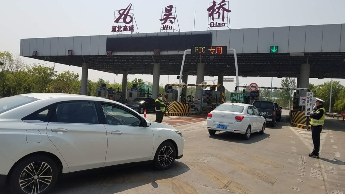 春节返程高峰路警联动
